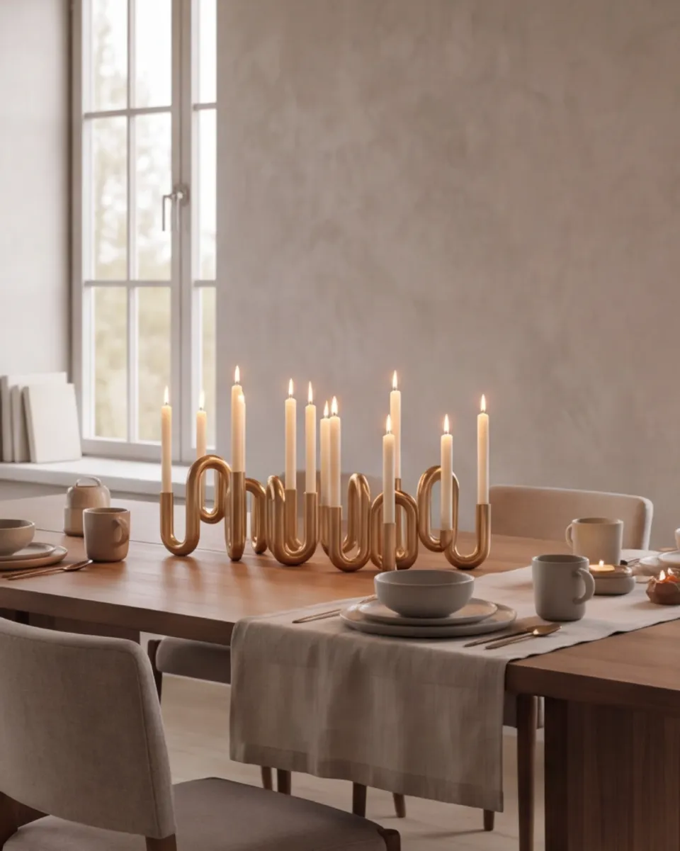 Twine Candelabra, view 2