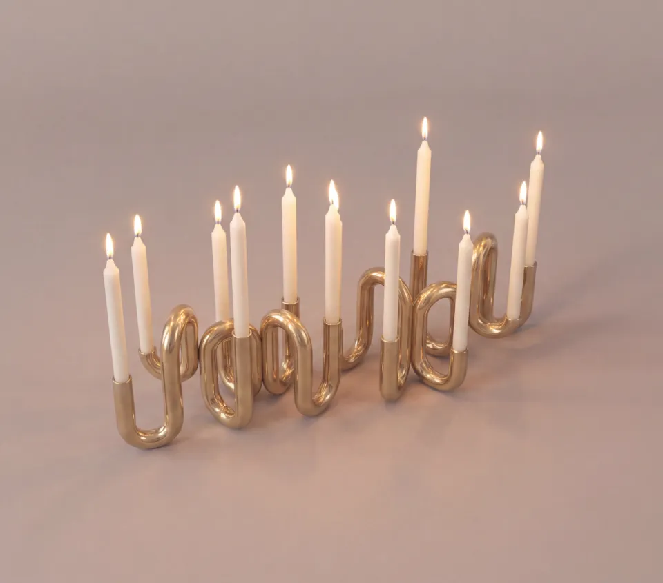 Twine Candelabra