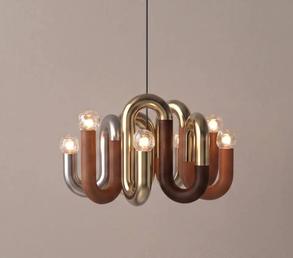 Sculptural Chandelier