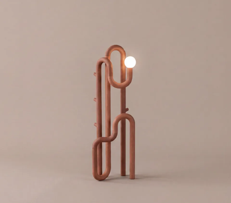 Twine Hanger Floor Lamp