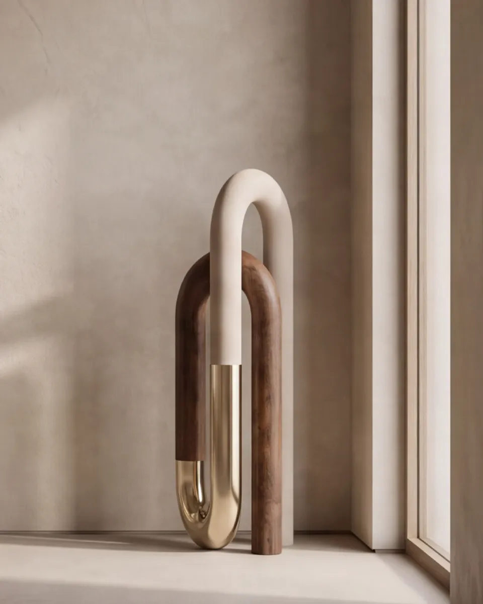 Sculptural Corner Piece, view 2